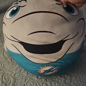 NFL Miami Dolphins Pegasus Plushie Mascot Pillow W/ Fins